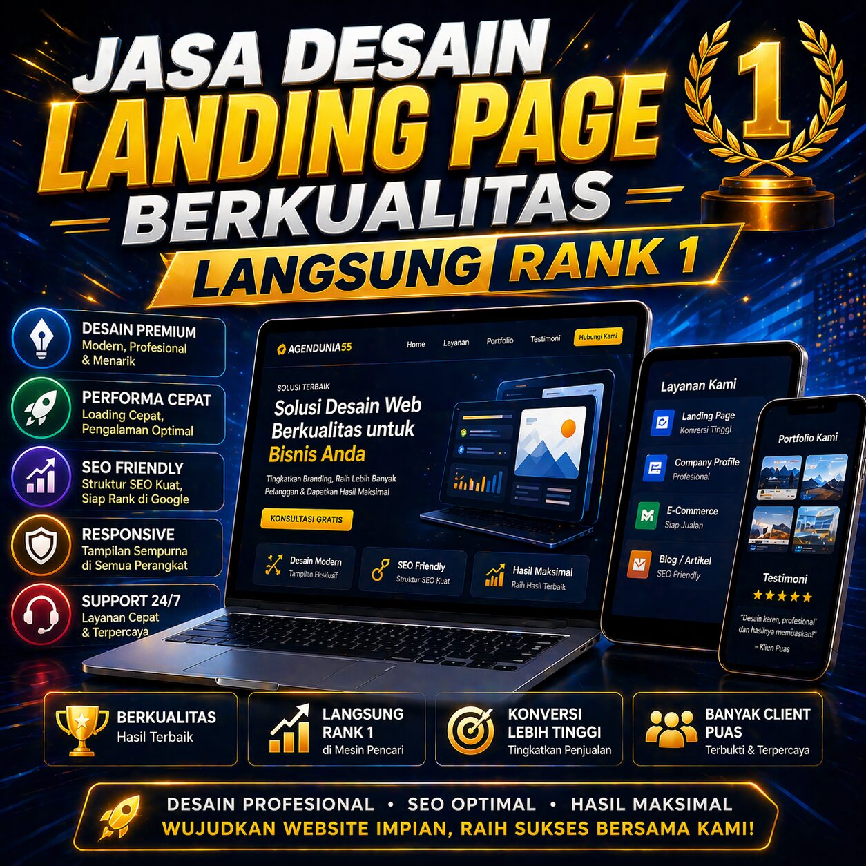 Landing Page sebagai Ruang Menjelaskan Cara Anda Menyusun Halaman untuk Audiens yang Berbeda dalam Satu Brand