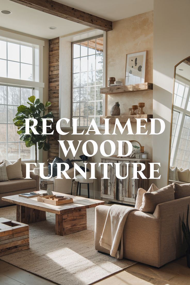 Furniture Kayu Rustic Daur Ulang Premium untuk Menata Hunian Natural Indonesia